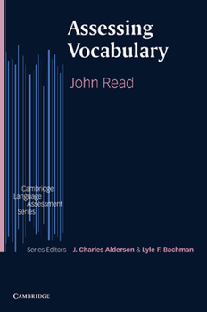 Paperback Assessing Vocabulary Book