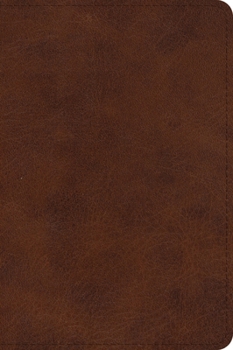 Imitation Leather ESV Large Print Bible (Trutone, Deep Brown) [Large Print] Book