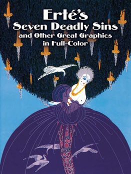 Paperback Erté's Seven Deadly Sins and Other Great Graphics in Full Color Book