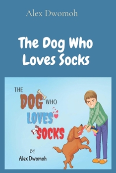 Paperback The Dog Who Loves Socks [Large Print] Book