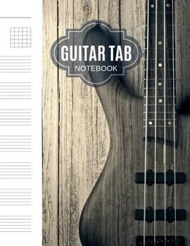 Paperback Guitar Tab Notebook Book