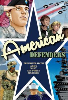 Paperback American Defenders: United States Military Book