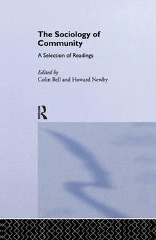 Paperback Sociology of Community: A Collection of Readings Book