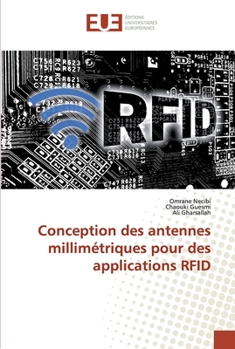 Paperback Conception des antennes millimétriques pour des applications RFID [French] Book