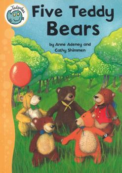 Hardcover Five Teddy Bears Book