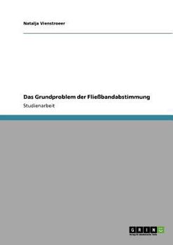 Paperback Das Grundproblem der Fließbandabstimmung [German] Book