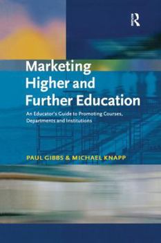 Hardcover Marketing Higher and Further Education Book