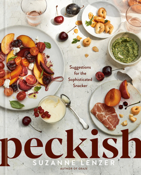 Hardcover Peckish: Suggestions for the Sophisticated Snacker; A Cookbook Book