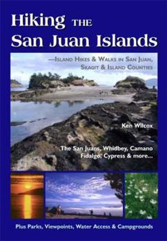 Paperback Hiking the San Juan Islands Book