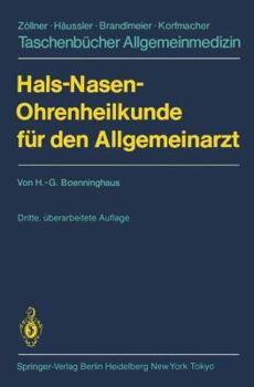 Paperback Hals-Nasen-Ohrenheilkunde Für Den Allgemeinarzt [German] Book