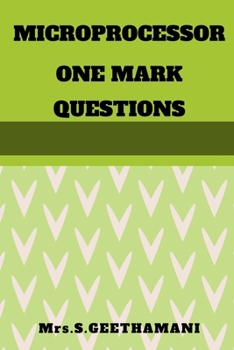 Paperback Microprocessor One Mark Questions Book