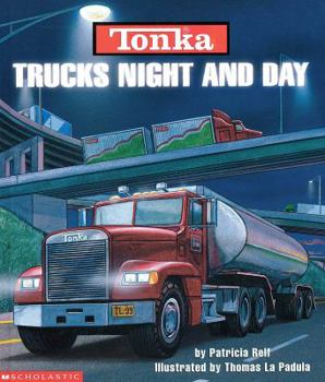 Hardcover Tonka Trucks Night and Day Book