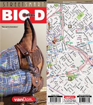 Map StreetSmart Dallas Map by VanDam –– Laminated pocket size City Street & Freeway Map to Dallas, TX and the Metroplex complete with all attractions, sights, museums, hotels and shopping Book