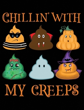Chillin' With My Creeps: Graph Ruled Notebook
