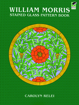 Paperback William Morris Stained Glass Pattern Book