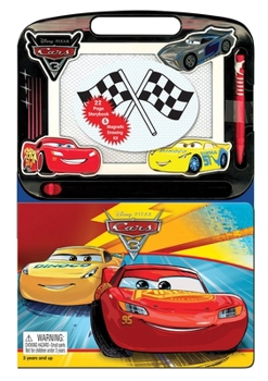 Hardcover Disney Cars 3 Read & Doodle Book