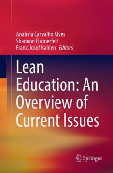 Paperback Lean Education: An Overview of Current Issues Book