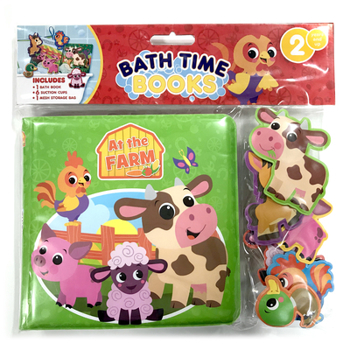 Hardcover Farm Bath Time Books (Eva Bag) Book