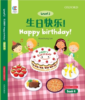 Paperback Oec Level 2 Student's Book 4, Teacher's Edition: Happy Birthday! Book