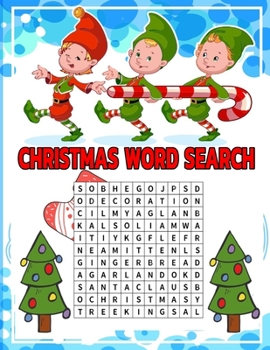 Paperback Christmas Word Search: Christmas Gifts For Kids & Adults (Puzzle Books) Exercise your brain and fill your heart with Christmas spirit Book