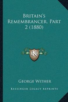 Paperback Britain's Remembrancer, Part 2 (1880) Book