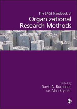 Hardcover The SAGE Handbook of Organizational Research Methods Book