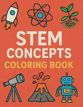 Paperback Stem Concepts Coloring Book