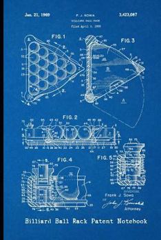 Paperback Billiard Ball Rack Patent Notebook Book