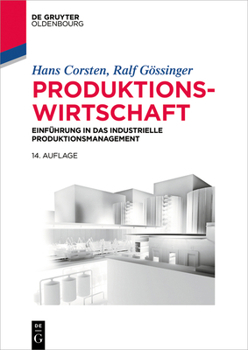 Paperback Produktionswirtschaft [German] Book