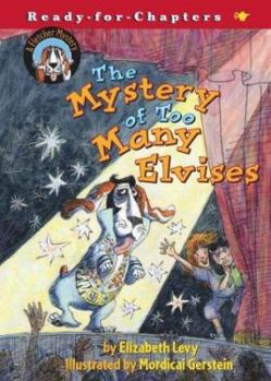 Library Binding The Mystery of Too Many Elvises Book