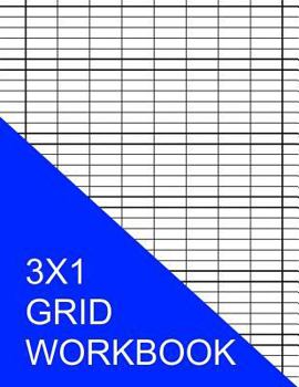 Paperback 3X1 Grid Workbook Book