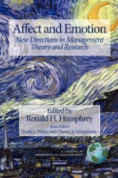 Paperback Affect and Emotion: New Directions in Management Theory and Research (PB) Book