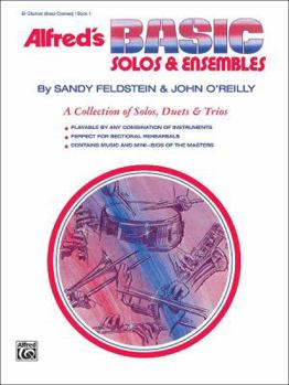 Paperback Alfred's Basic Solos and Ensembles, Bk 1: Clarinet, Bass Clarinet (Alfred's Basic Band Method, Bk 1) Book