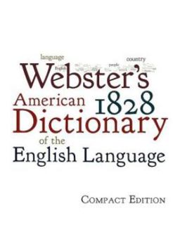 Paperback Webster's 1828 American Dictionary of the English Language Book