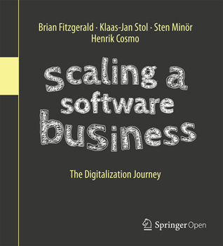 Hardcover Scaling a Software Business: The Digitalization Journey Book