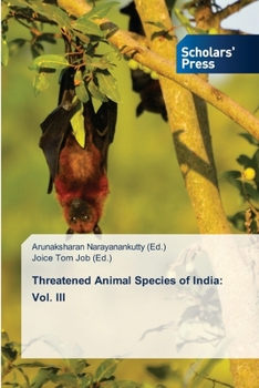 Paperback Threatened Animal Species of India: Vol. III Book