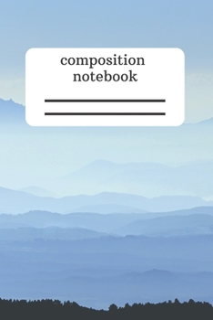 Paperback Composition Notebook: Simple Notebook - Take Note - Journal - Diary - Gift (110 Pages, Lined, 6 x 9) Book