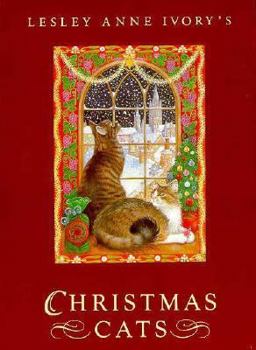 Hardcover Christmas Cats Book