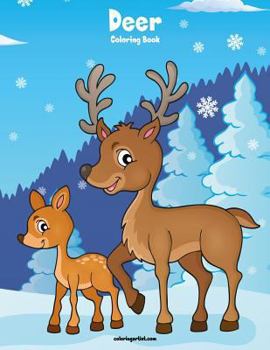 Paperback Deer Coloring Book 1 Book