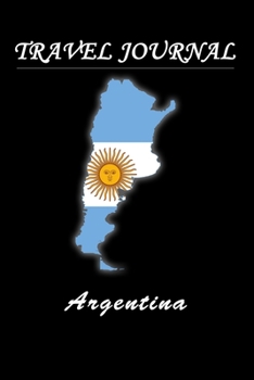Travel Journal | Argentina | 50 Half Blank Pages |