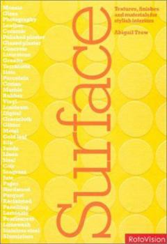 Hardcover Surface: Textures Finishes and Materials for Stylish Interiors Book