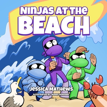 Paperback Ninjas at the Beach Book