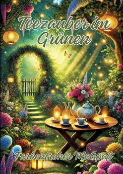 Teezauber im Grünen: Farbenfroher Malspaß (German Edition)