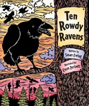 Hardcover Ten Rowdy Ravens Book