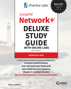 Hardcover Comptia Network+ Deluxe Study Guide with Online Labs: Exam N10-008 Book