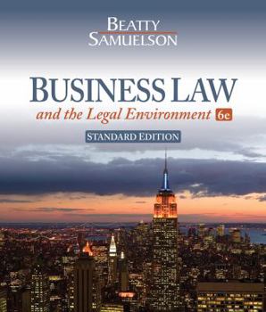 Hardcover Business Law and the Legal Environment: Standard Book