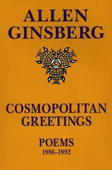Paperback Cosmopolitan Greetin: Poems 1986-1992 Book