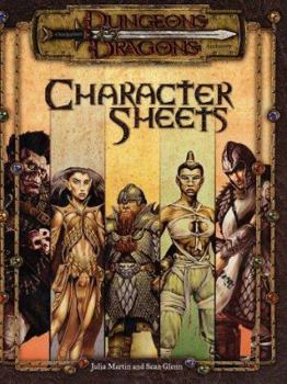 Paperback Character Sheets (Dungeons & Dragons Accessory) Book