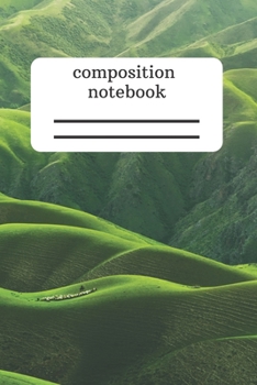 Paperback Composition Notebook: Simple Notebook - Take Note - Journal - Diary - Gift (110 Pages, Lined, 6 x 9) Book