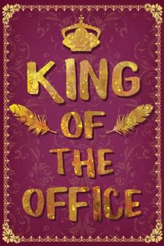 Paperback King of the Office: Gag Gift for Boss Notebook Composition Book - Office Gag Gifts for Boss - Funny Director Manager Gag Gifts for Men - 6 Book